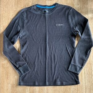 Columbia Men's Dark Gray Long Sleeve Tee
